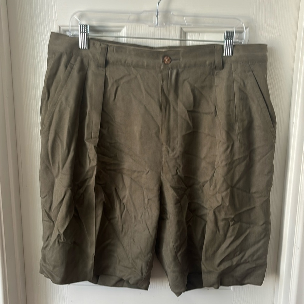 Army green Tommy Bahamas golf shorts worn one time